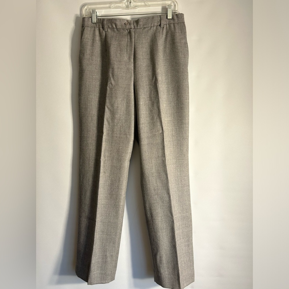 PENDLETON WOODLENMILLS GREY WOOL WOMEN’S TROUSERS FULLY LINED CLASSIC SIZE 8P
